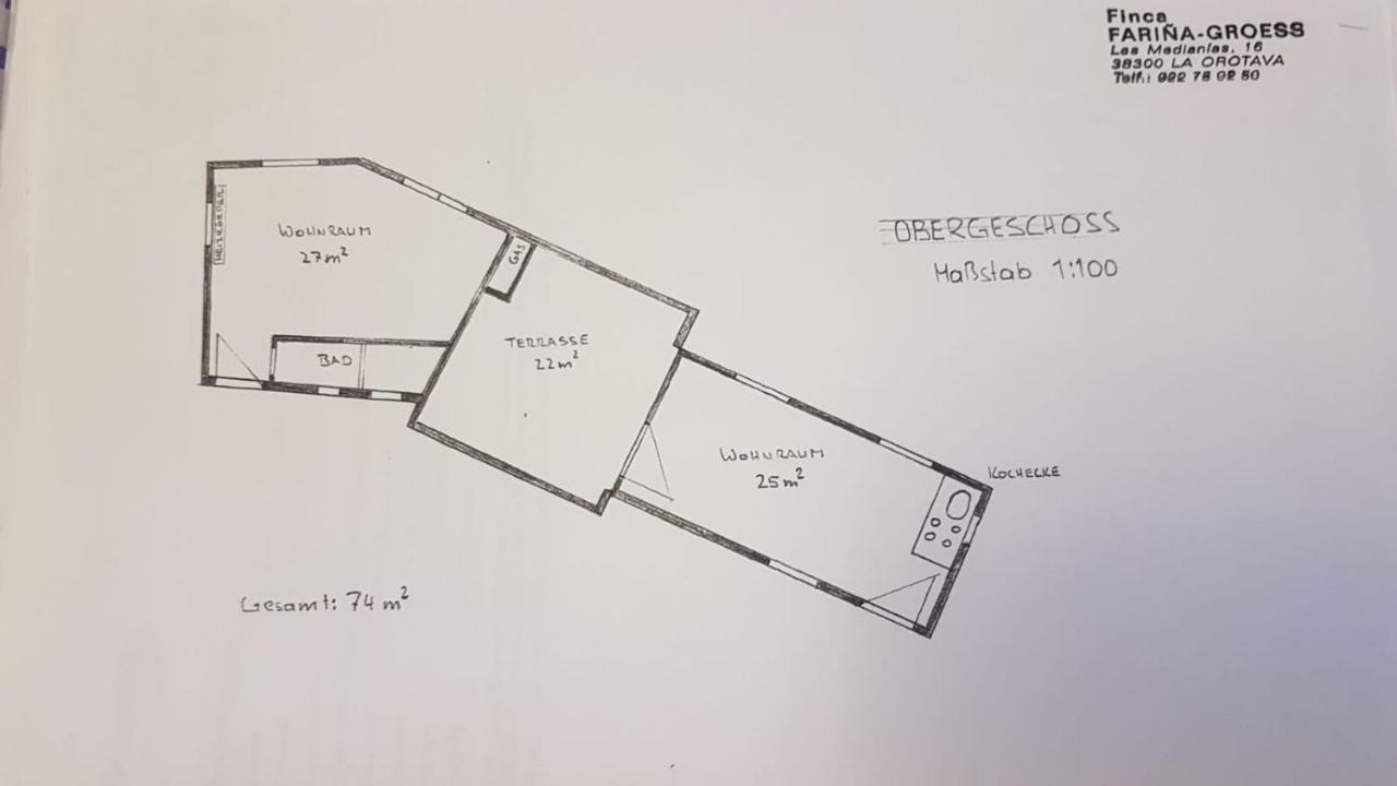 Casa En Finca Ecologica - Wifi La Orotava Exteriör bild